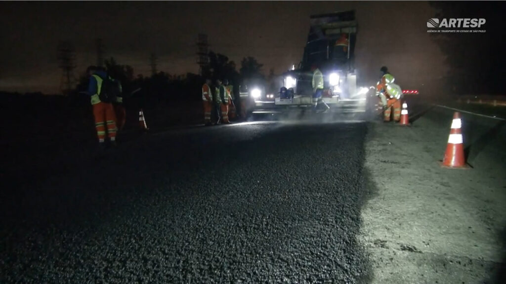 Rodovias concedidas têm mais de 1,3 mil quilômetros de pavimentação com asfalto de borracha