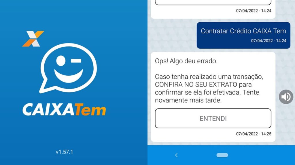 Caixa Tem Ops Algo deu errado Veja alternativas para tentar resolver o erro