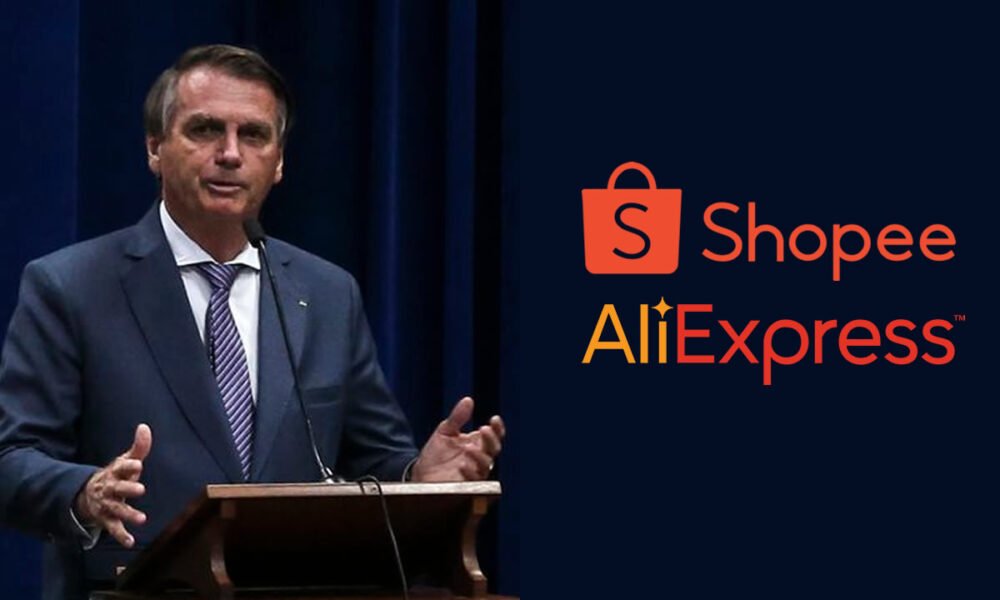 Bolsonaro desmente narrativa da velha imprensa e diz que não vai assinar MP para taxar compras na Shopee e Aliexpress