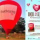 Ação Amor nas Alturas vai celebrar o Dia dos Namorados do ParkShopping Mogi com passeio de balão