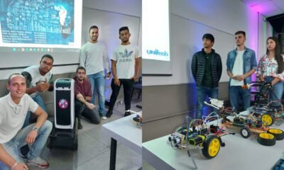 Alunos de engenharias da Unifeob desenvolvem robôs de higienização