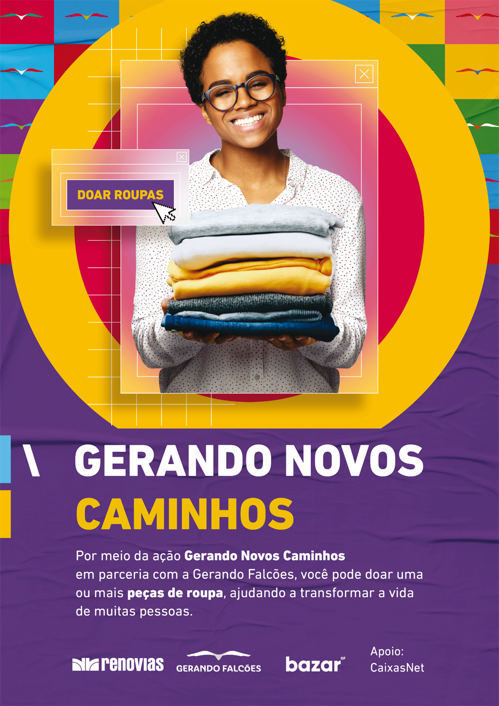 Renovias inicia campanha de doação de roupas, em parceria com a Gerando ...