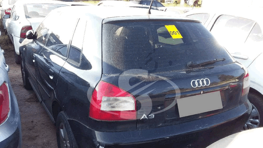 Leilão do Detran.SP em Valinhos tem Audi/A3 com lance inicial de R$ 8,5 mil