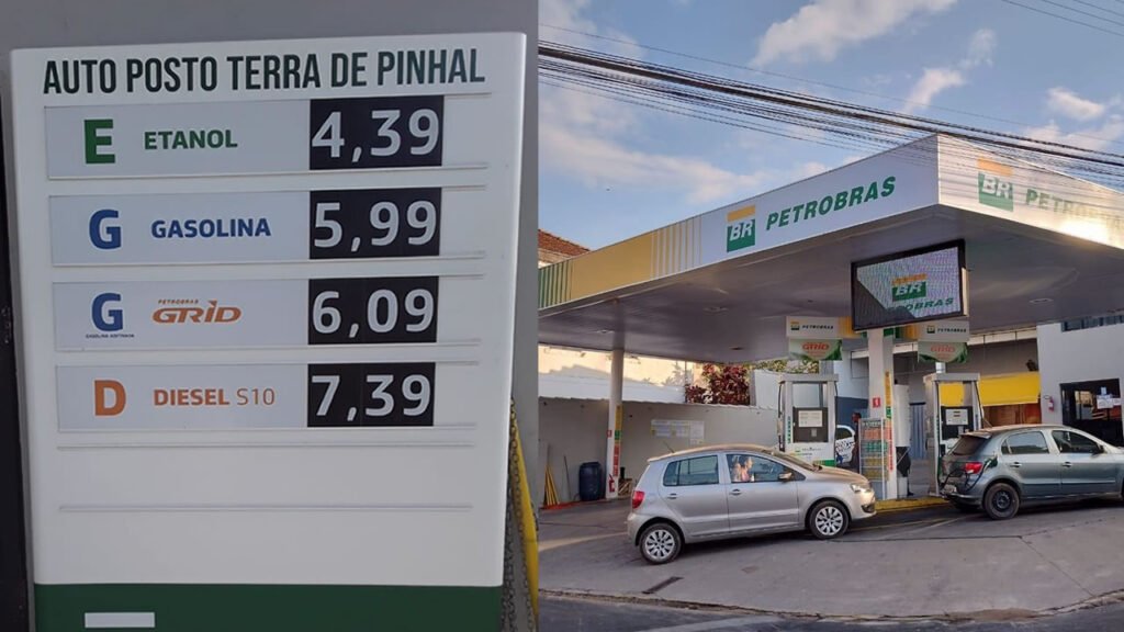 Posto de Pinhal viraliza nas redes sociais após reduzir preço dos combustíveis 1 dia depois do anúncio do governo