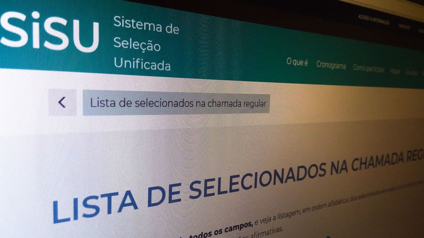 MEC divulga hoje resultado da segunda chamada do Sisu 2022