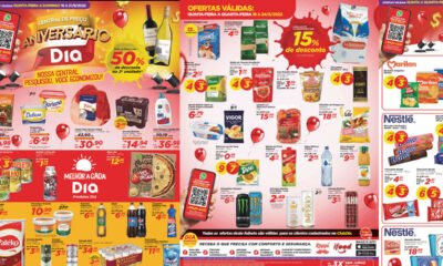 DIA Supermercado Ofertas de aniversário de 18-08 a 21-08-2022