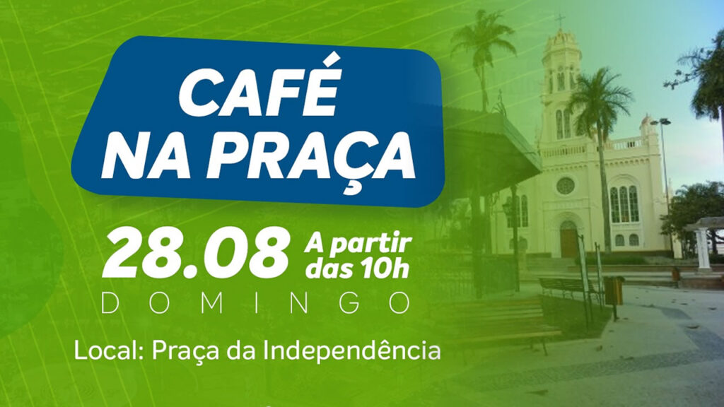 Domingo é dia de Café na Praça em Espírito Santo do Pinhal; confira programação