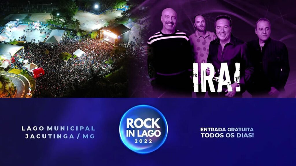 Jacutinga Ira se apresenta neste domingo no Rock in Lago 2022 veja programação