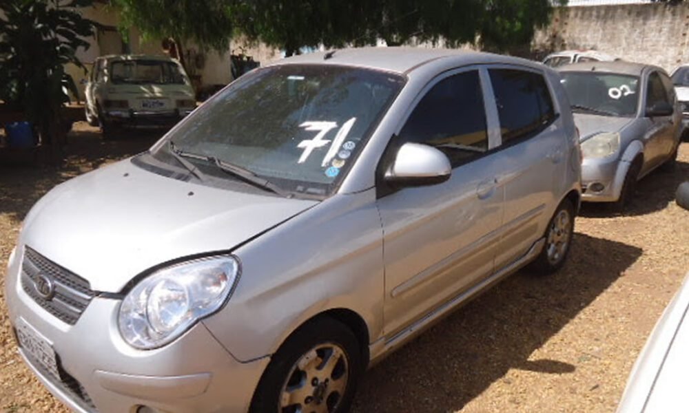 Leilão do Detran.SP em Casa Branca tem Picanto EX com lance inicial de R 12 mil