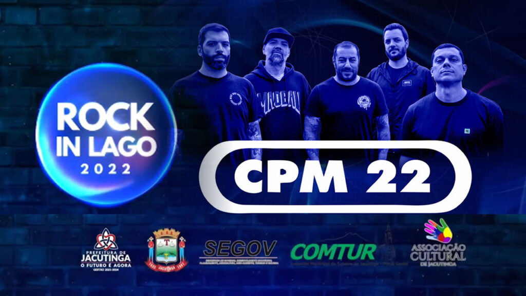 Rock in Lago 2022 começa nesta sexta (19) com show de CPM 22; veja programação