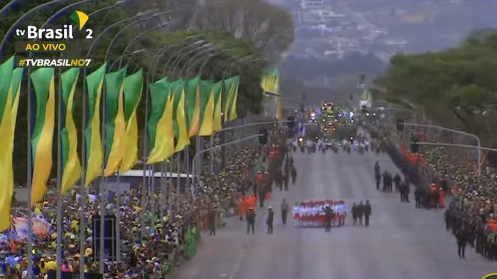 Acompanhe AO VIVO o desfile de 7 de Setembro em São Paulo, no Rio e em Brasília