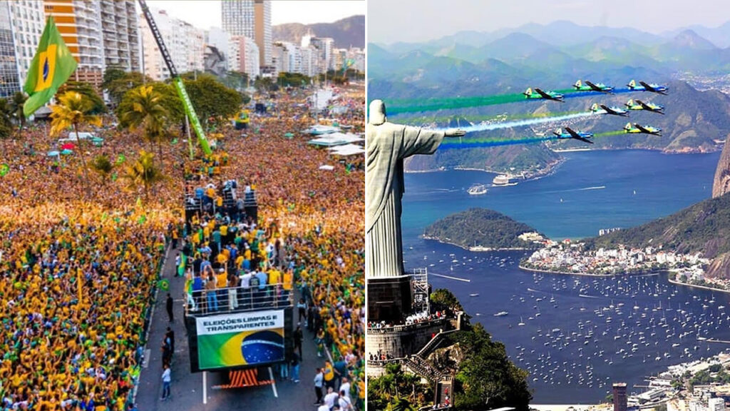 Presidente participa de celebração dos 200 anos da Independência no Rio de Janeiro