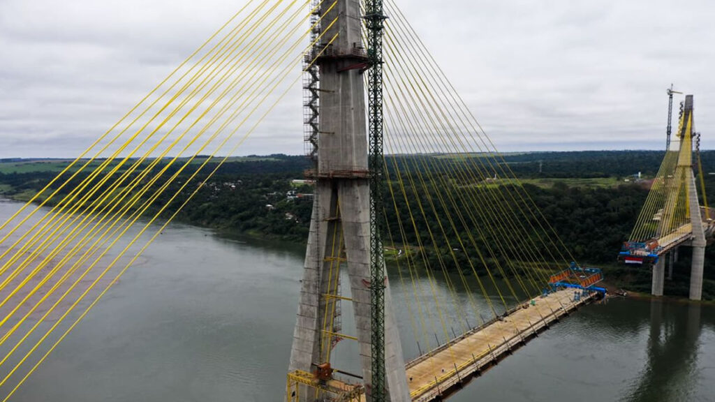 Segunda ponte entre Brasil e Paraguai deve ser concluída em novembro