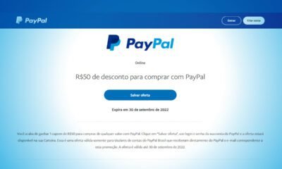 cupom paypal passo passo como resgatar