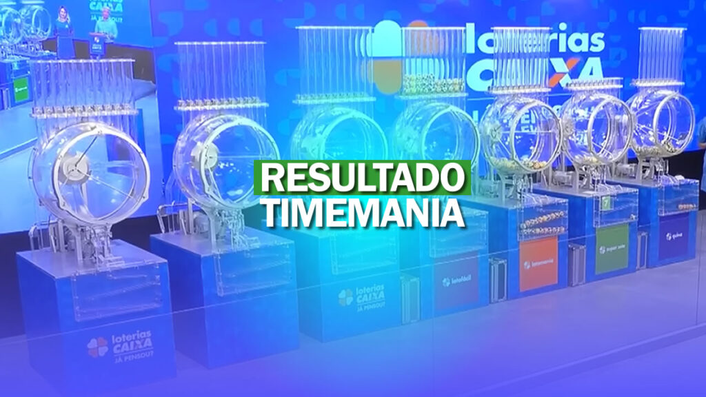 RESULTADO DA TIMEMANIA DE HOJE QUINTA-FEIRA