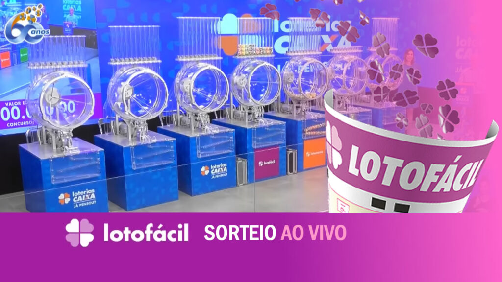 RESULTADO LOTOFÁCIL 2628 - AO VIVO SÁBADO HOJE