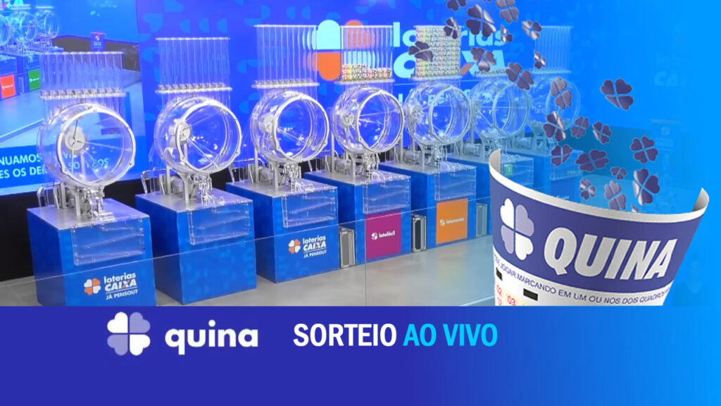 RESULTADO QUINA 5964 - AO VIVO SÁBADO HOJE