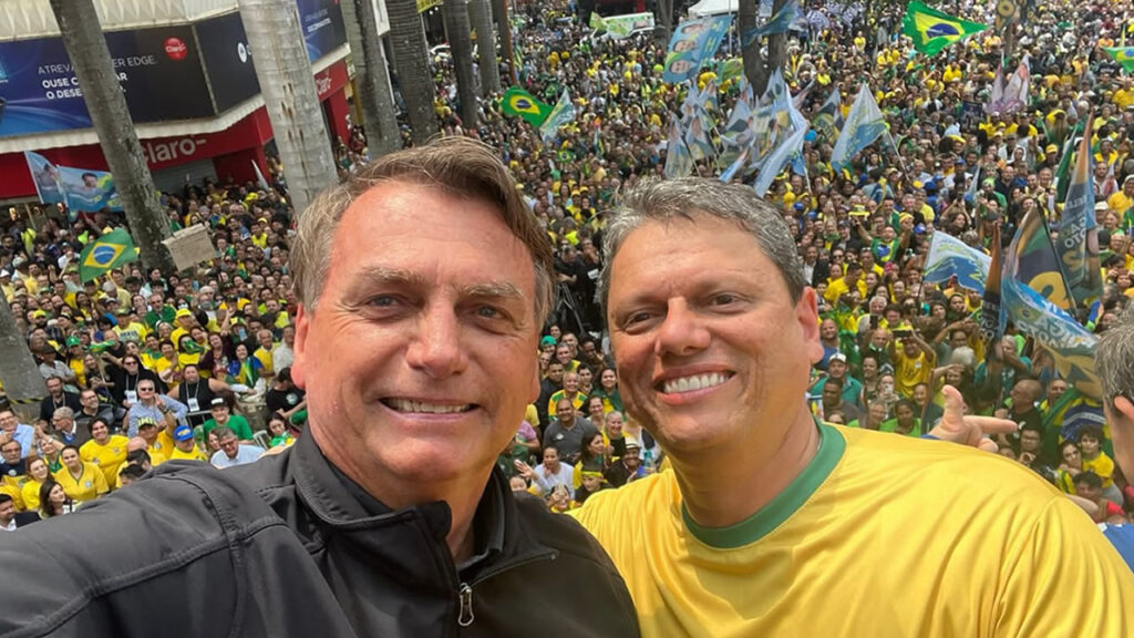 bolsonaro e tarcisio em campinas