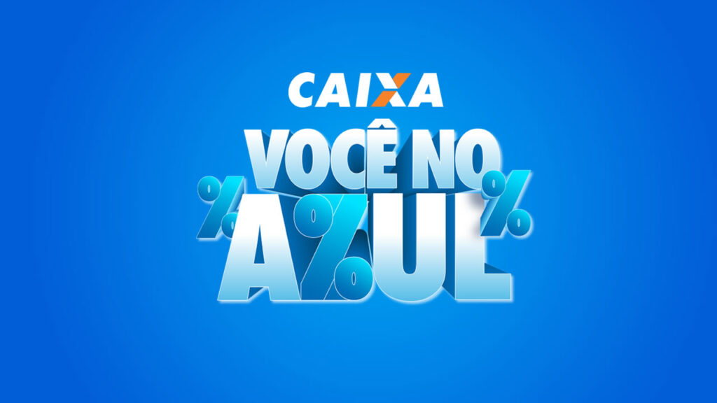 caixa voce no azul