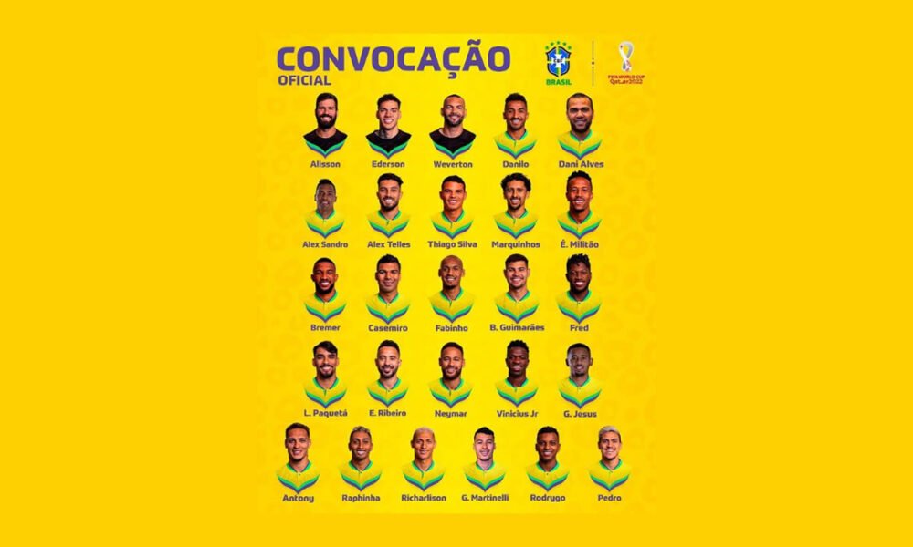 Com 15 estreantes em Copas, Tite convoca Brasil para o Mundial