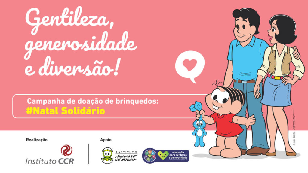 Instituto CCR e Renovias iniciam campanha de arrecadação de brinquedos para o Natal Solidário