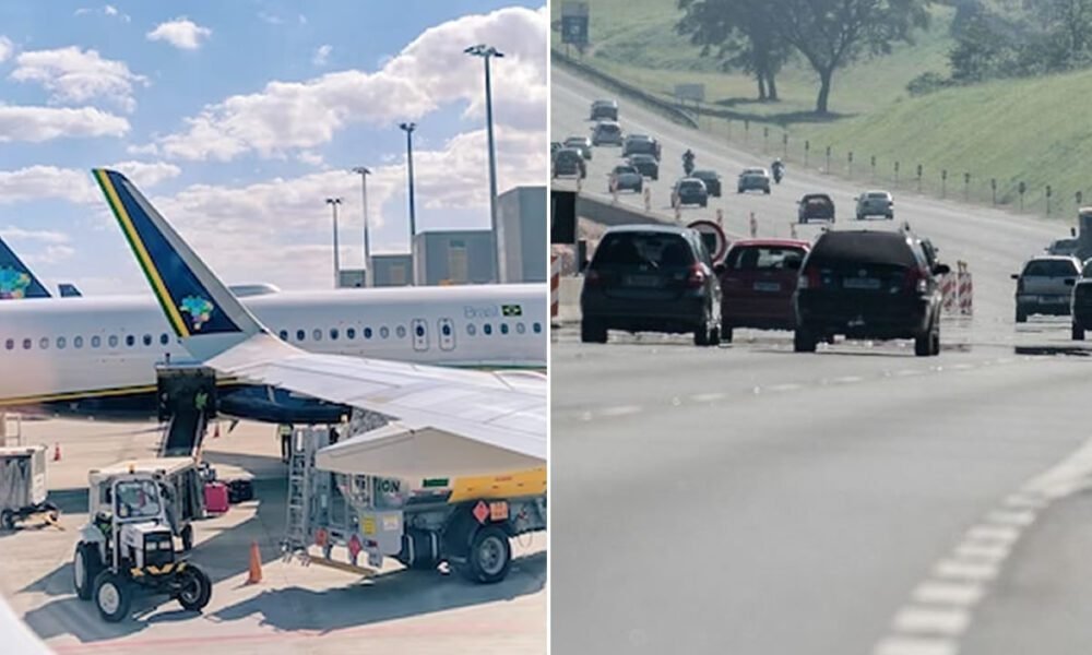 Aeroportos e rodovias com movimentação intensa neste sábado