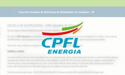 Curso de Formação de Eletricistas de Distribuição em Campinas - SP