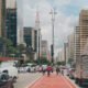 Palco do réveillon 2023 começa a ser montado na Avenida Paulista