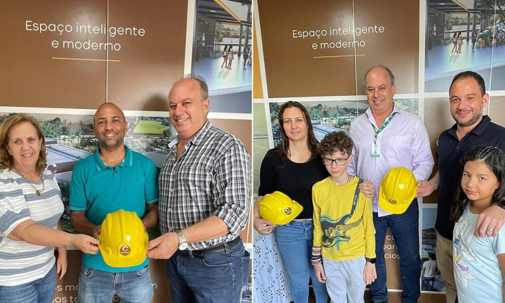Obras do ParkShopping Mogi Mirim entram em nova fase com entrega dos capacetes aos lojistas