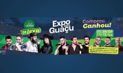 Buriti te Leva Campanha leva clientes à Expo Guaçu 2023 com doações de alimentos