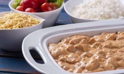 Receita de Estrogonofe de Frango