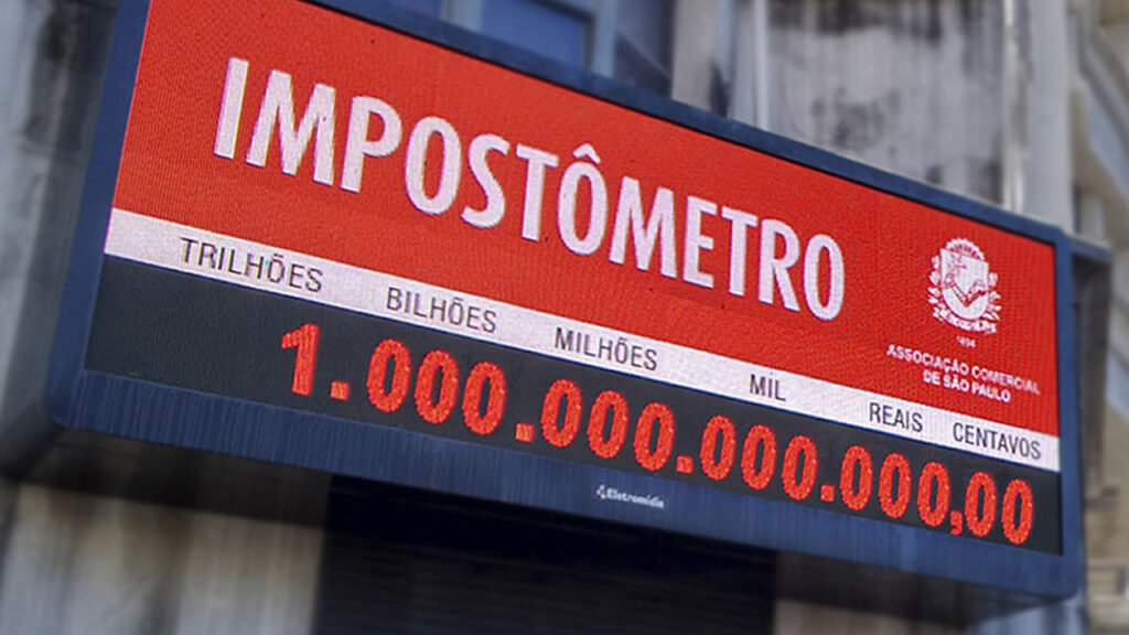 Impostômetro atinge R$ 1 trilhão