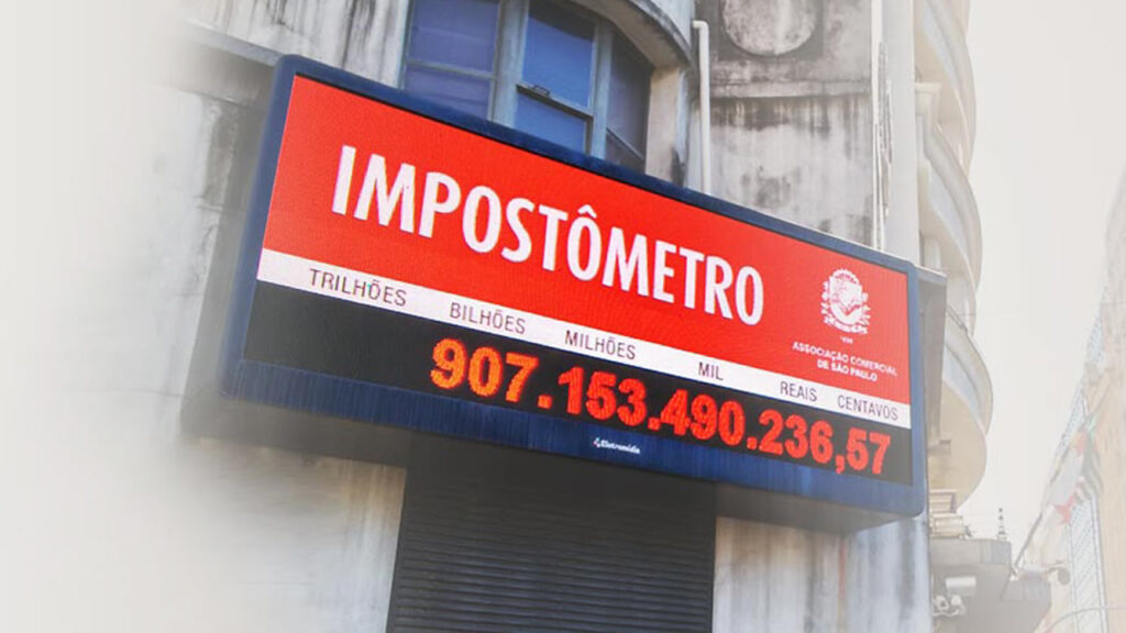 Impostômetro completa 18 anos