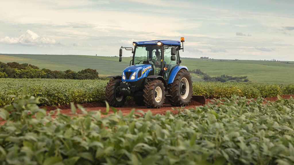 Na Agrishow, New Holland apresentam novo trator para atender às necessidades do produtor