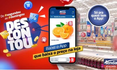 Tenda Atacado lança o Descontou, o programa de ofertas exclusivas em compras nas lojas físicas