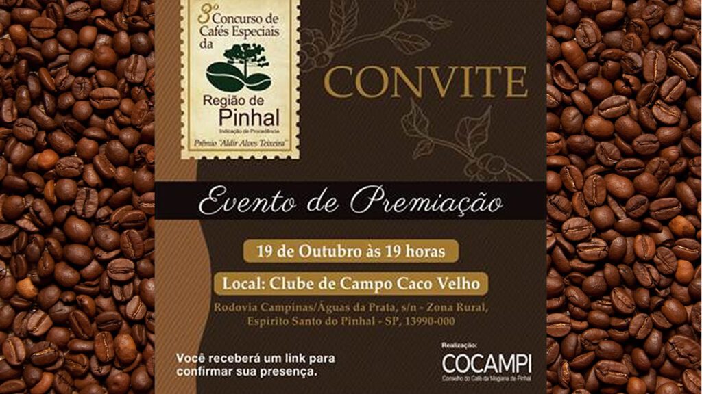 3º Concurso de Cafés Especiais da Região de Pinhal – Prêmio Aldir Alves Teixeira