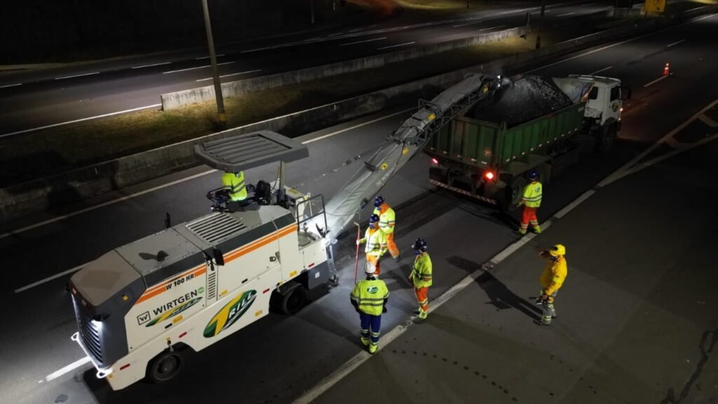 Renovias avança com as obras de recuperação do pavimento na SP-340 e estende o cronograma