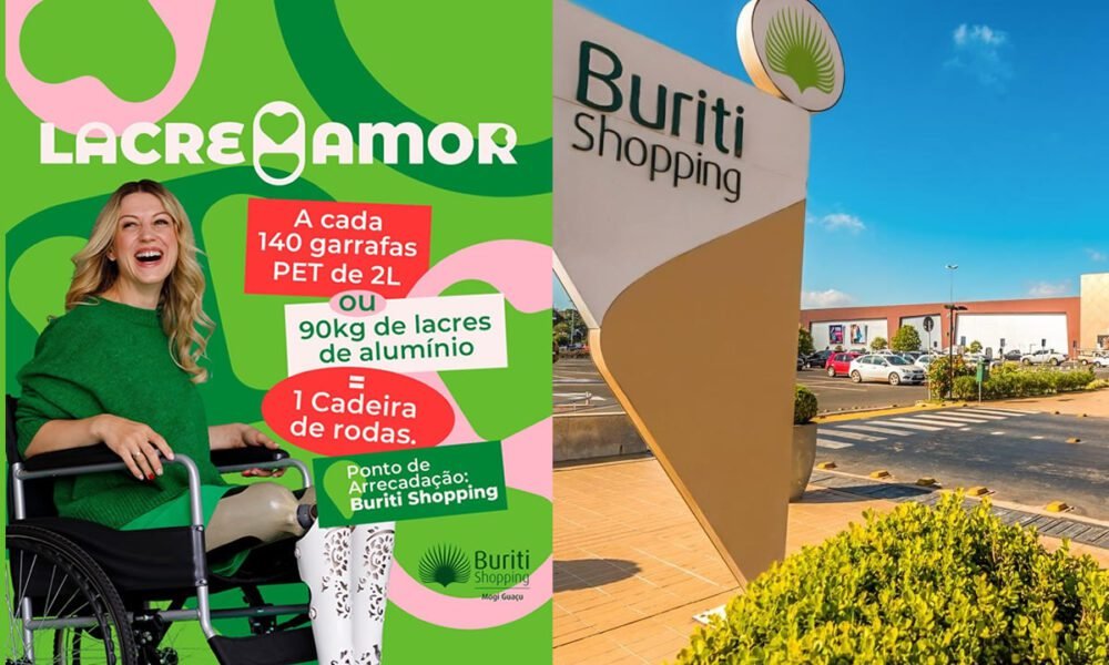 Buriti Shopping Mogi Guaçu é parceiro do Instituto Encurtando Caminhos na Campanha Lacres por Mobilidade