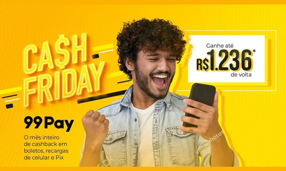 99Pay turbina cashback durante todo o mês da Black Friday