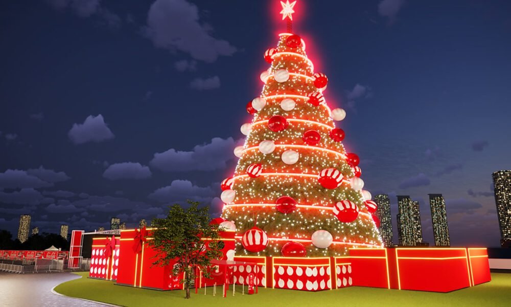 Árvore de Natal da Coca-Cola FEMSA Brasil será inaugurada em 25 de novembro