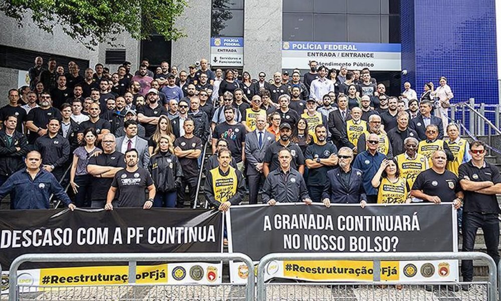 Policiais Federais Fazem Nova Mobilização Nesta 5ª Feira E Suspendem