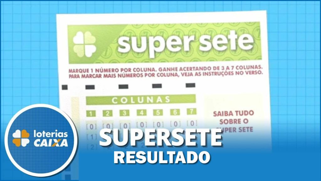 Resultado do Super Sete de hoje