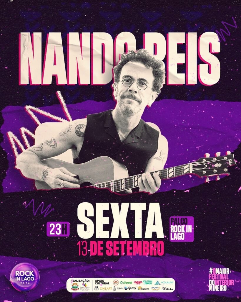 Nando reis no Rock in Lago