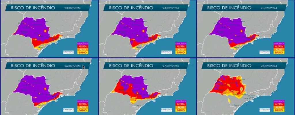 Mapa de alerta 