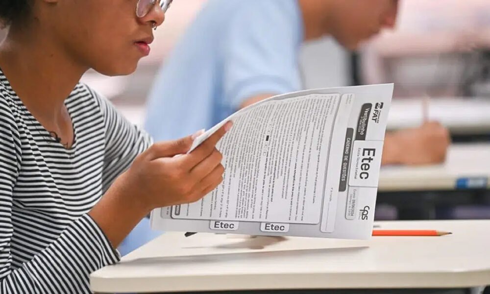 Calendário de matrículas completo está disponível no site do Vestibulinho das Etecs. Foto: Governo de SP