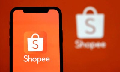 Celular no site da Shopee