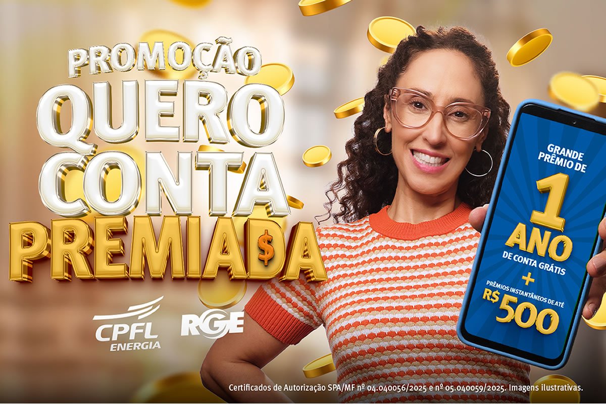 Conta premiada CPFL