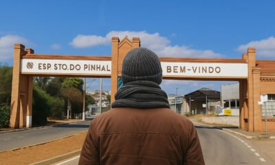 Pinhal manha mais fria do ano
