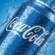 Coca-Cola da lata azul