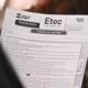 Prova do vestibulinho da ETEC